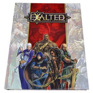 Exalted Second Edition Core Rulebook HC (2006) White Wolf WW80000